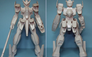 GN-XXX Gundam Rasiel 1/144 - 1ère partie