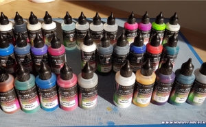 Les peintures acrylique-polyuréthane Stardust Pro de Stardustcolors