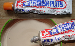 Sauver un tube de putty sec