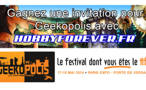 Concours : gagnez une place pour Geekopolis