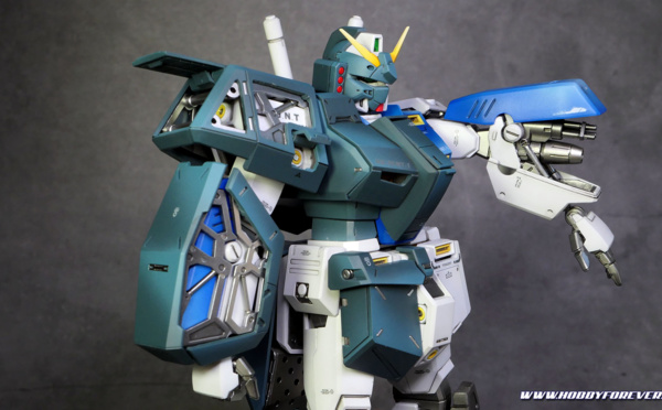 MG RX-78NT-1 Gundam "Alex" Ver.2.0 - 3e partie - La Chobam Armor