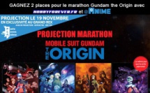 Jeu-Concours gagnez 2 places pour le Marathon Gundam the Origin au Grand Rex !