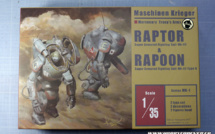 Review – Maschienen Krieger Raptor &amp; Rapoon 1/35 par Aquamarine