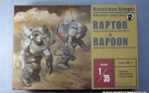 Review – Maschienen Krieger Raptor & Rapoon 1/35 par Aquamarine Review – Maschienen Krieger Raptor & Rapoon 1/35 par Aquamarine