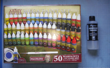 Arrivage - Army  Painter Mega Paint Set &amp; Vallejo Airbrush Thinner