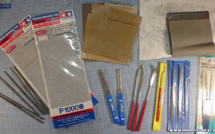 Dans l'atelier du maquettiste - 2. les outils de ponçage Dans l'atelier du maquettiste - 2. les outils de ponçage