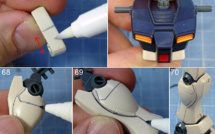 Tutoriel "No Paint" 4 - 2nd partie : Retouches de peinture et Gundam Markers