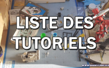 Liste des tutoriels d'Hobby Forever Liste des tutoriels d'Hobby Forever