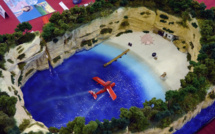 Diorama Porco Rosso - "Retour à la crique" Diorama Porco Rosso - "Retour à la crique"