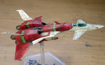 Type-A - DoDonPachi Dai-Ou-Jou - WIP part.2 : peinture et vieillissement  Type-A - DoDonPachi Dai-Ou-Jou - WIP part.2 : peinture et vieillissement